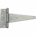 National 8 In. Galvanized Steel Heavy-Duty Tee Hinge N129494